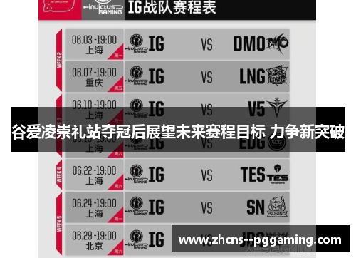 谷爱凌崇礼站夺冠后展望未来赛程目标 力争新突破